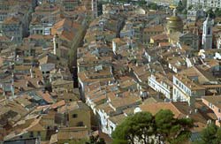 Red roofs of the 