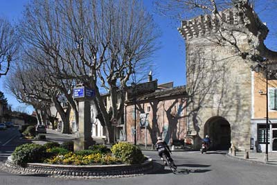 The 14th-century Porte Saint Gilles