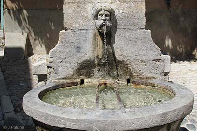 Rue Victor Hugo Fountain at junction