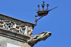 Gargoyle and ship high on Perpignan's