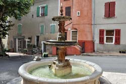 Turtle Fountain at the south end