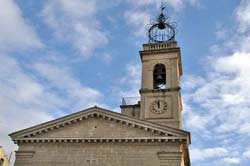 Top front of the Notre-Dame