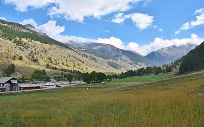Looking east, up the Guil valley