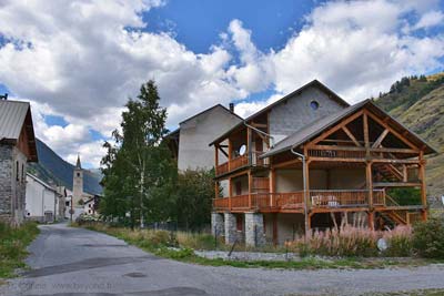 The main street in the center