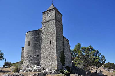The 11th-century Romanesque Castellas Chapel