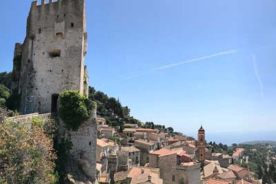 Fortress chateau of Roquebrune-Cap-Martin