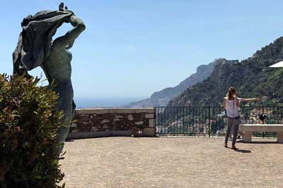 La France Triomphante statue in Roquebrune