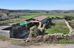 Lavoir of Sanilhac, in the fields
