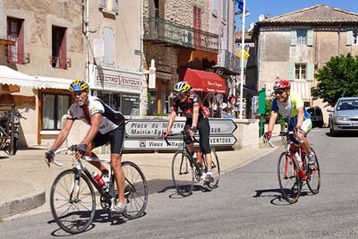 Cyclists coasting through Sault