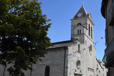Sault church is 14th century, called