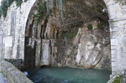 Cavern source of the Vidoule river