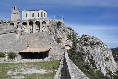 Front of the second wall, east