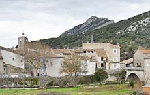 CPA FRANCE 30 " St Hippolyte du Fort, Le faubourg de la Croix Haute