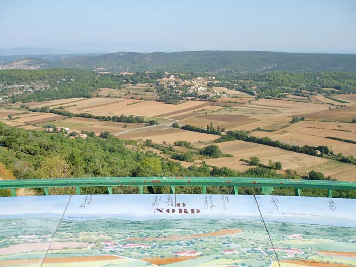 Panoramic view from the top of