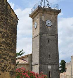 St Siffret bell tower with 19th