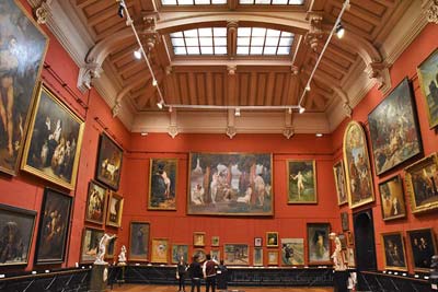 Augustins Museum top-floor painting gallery