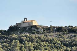 Saint Probace Chapel in the hills