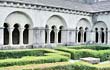Cloister garden, south side, St. Quenin