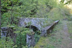 Ancient stone bridge at the Old