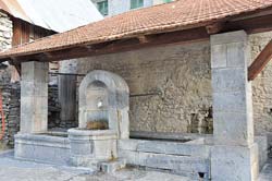 The main lavoir-fountain of Venanson